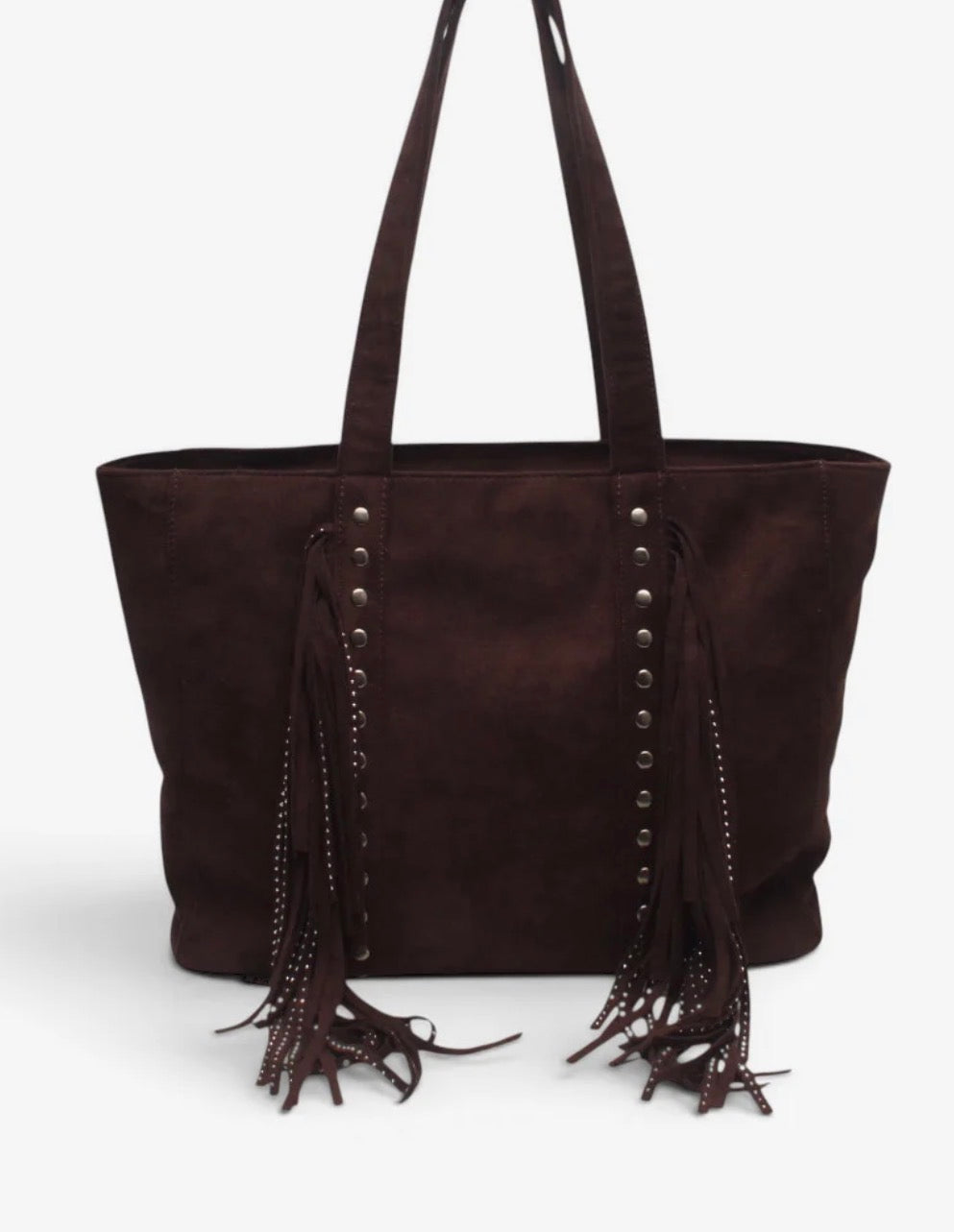Sac en suedine marron