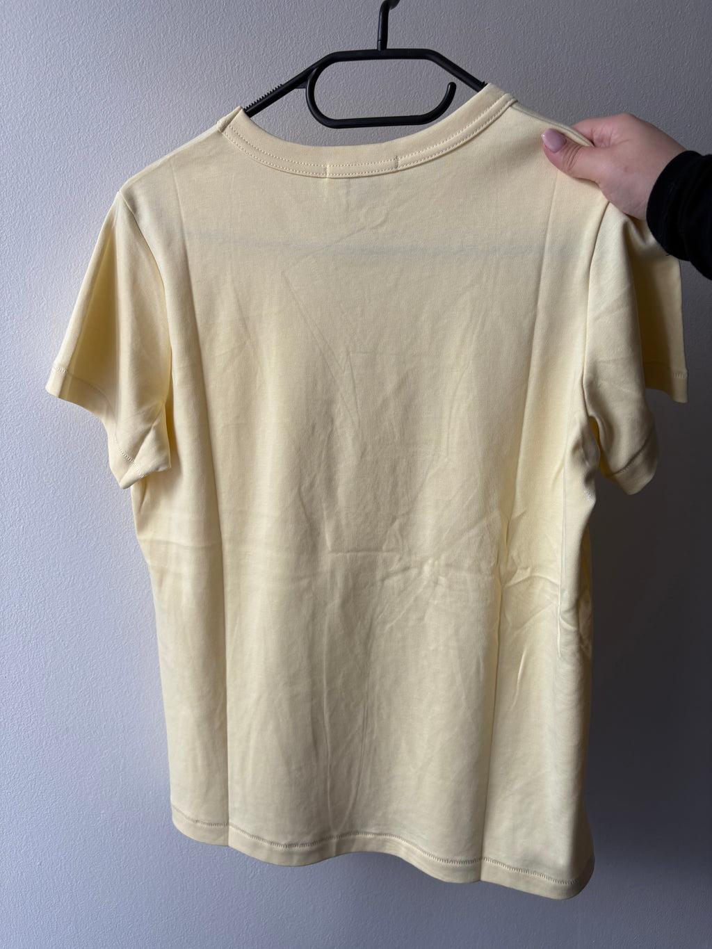 T-shirt Jaune Pastel