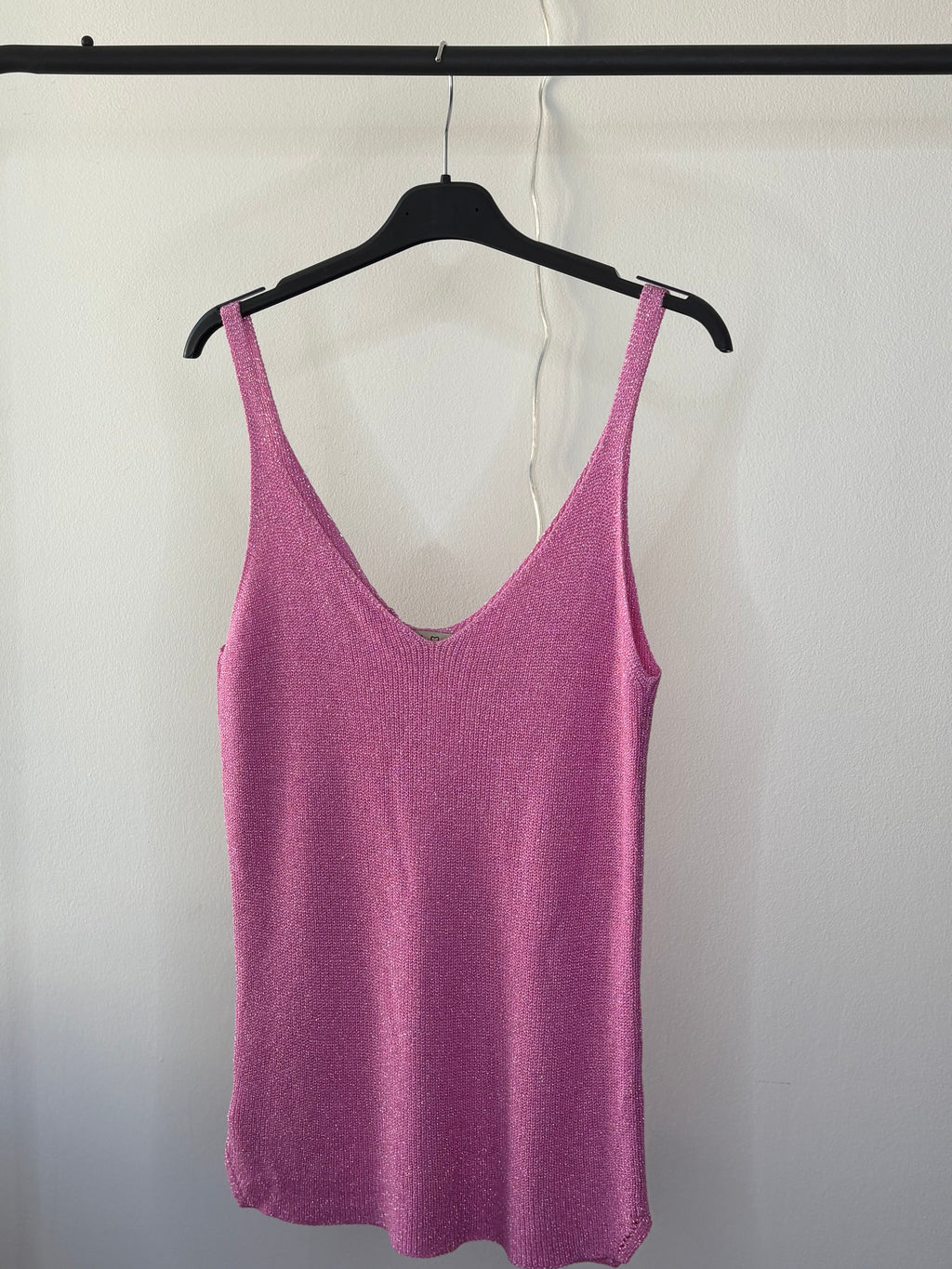 Débardeur pailleté – Fabriqué en Italie - Taille unique